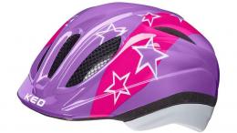 KED Meggy II Kinderhelm LILAC STARS XS 44-49CM