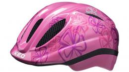 KED Meggy II Trend Kinderhelm PINK FLOWER S/M 49-55CM