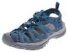 Keen WHISPER Smoke Blue Damen Outdoor-Sandale Blau