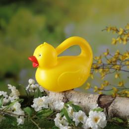 Kinder Mini Gießkanne Ente LILO - Kunststoff - H: 13cm - 0,4 Liter ...