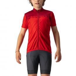 Kinder-Set (Radtrikot + Radhose) CASTELLI Campioncino Set (2 Teile), Fahrradbekl