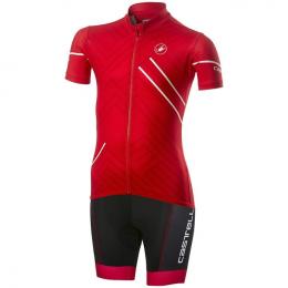 Kinderset (Radtrikot + Radhose) CASTELLI Campioncino Kinderset (2 Teile), Fahrra