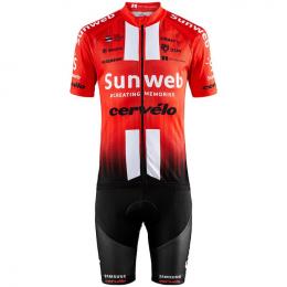 Kinderset TEAM SUNWEB 2019 (Radtrikot + Radhose)