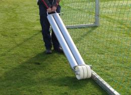 Kippschutz für Fußballtore - Gewichte aus Stahl zum Befüllen