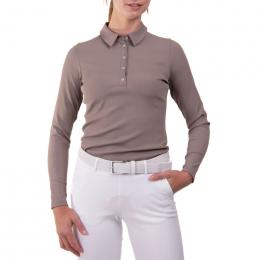 KJUS Celin LS Poloshirt Damen | taupe 40