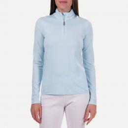 KJUS Collagen Midlayer Half-Zip Damen | icy blue 36