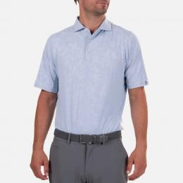 KJUS Motion Embossed Polo S/S Herren | blue fog 54