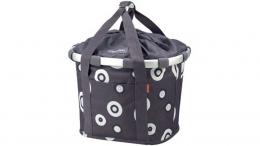 KLICKfix Reisenthel Bikebasket BUBBLES ANTHRAC