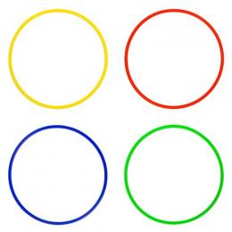 Koordinationsringe (4 Farben) - ø 60 cm