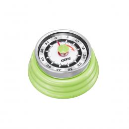 Küchentimer Kurzzeitmesser RETRO grün - mechanisch - magnetisch