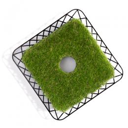 Kunstrasenmanschette (Rasenmähhilfe) - für Wäschespinnen