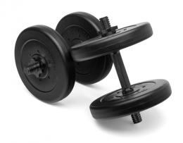 Kurzhantel Set (schwarz) - 12,5-25 kg