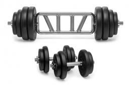 Kurzhantel und Trizepstrainer Set - Gewicht: 56 kg