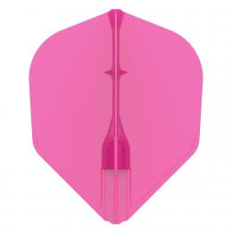L-Style Flights L3EZ Shape clear Pink