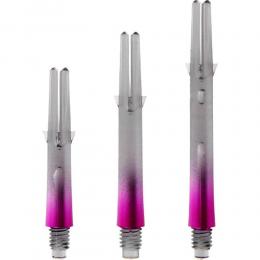 L-Style - L-Shaft Lock Straight TwoTone - Schwarz Klar Pink