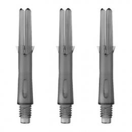 L-Style L-SHaft Locked Straight Clear Black 190