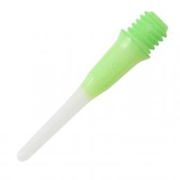 L-Style Lippoint Dartspitzen Two-Tone Gr?n-Weiss 25mm