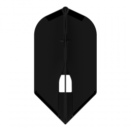 L-Style Slim  Flight mit Champagne Ring loch Schwarz