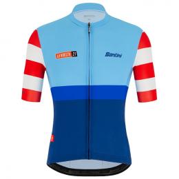 La Vuelta 1791m 2021 Kurzarmtrikot, für Herren, Größe L, Rennrad Trikot, Radspor