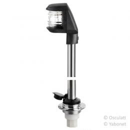 Lampenschaft zur Decksmontage mit Buglicht Compact 360°