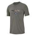 Las Vegas Raiders Camo Wordmark NFL SS Shirt