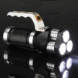 LED Handlampe - kaltweiße LED - 750lm - 16 x 4,8 x 6,3cm Angebot kostenlos vergleichen bei topsport24.com.