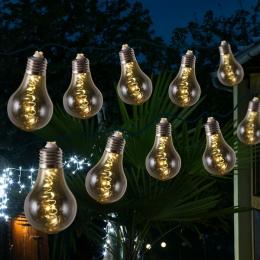 LED Solar Lichterkette GLOW - Glühbirnen mit Drahtlichterkette - 2 ... Angebot kostenlos vergleichen bei topsport24.com.