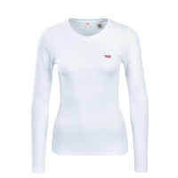 Levis Wmn LS Baby White