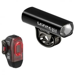 LEZYNE Beleuchtungsset Hecto Pro 65 + KTV, Fahrradlicht, Fahrradzubehör
