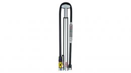Lezyne Pumpe Micro Floor Drive HPG SILBER