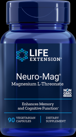 Life Extension Neuro-Mag Magnesium L-Threonate - 2000mg Magtein Magnesium - 9...