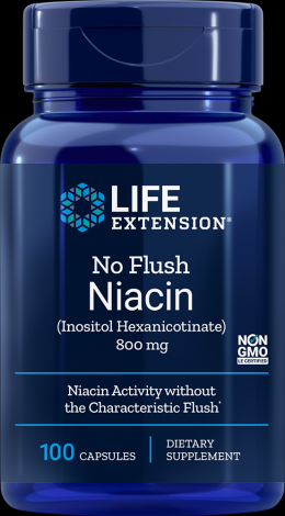 Life Extension No Flush Niacin 100 Kapseln - Inositol Hexanicotinate Angebot kostenlos vergleichen bei topsport24.com.
