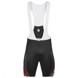 LOOK kurze Trägerhose Proteam, für Herren, Größe 2XL, Radlerhose, Fahrradbekleid