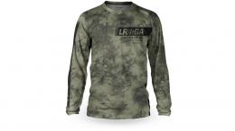 Loose Riders C/S COS Long Sleeves TIE DYE ARMY L