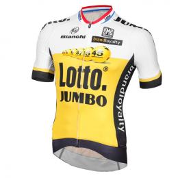 LOTTO NL-JUMBO Aero Race 2016 Kurzarmtrikot, für Herren, Größe S, Radtrikot, Fah