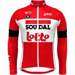 LOTTO SOUDAL 2022 Langarmtrikot, für Herren, Größe L, Rennrad Trikot, Radsportbe