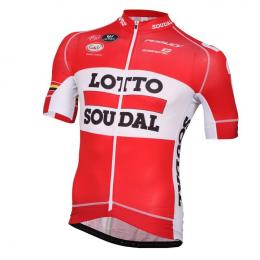 LOTTO SOUDAL PRR 2016 Kurzarmtrikot, für Herren, Größe L, Rennrad Trikot, Radspo