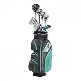 MacGregor DCT3000 Komplettset Graphit Damen RH Lady 6-9, SW, 13° Driver, 3 FW, 21°HY, 24°HY, Putter, Cart-Bag Std.