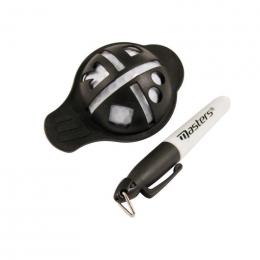 Masters Ballmarkiererstift + Schablone Aligne-Up schwarz