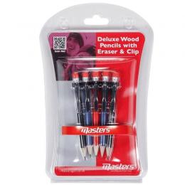 Masters Bleistift mit Clip und Radiergummi