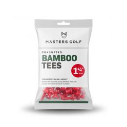 Masters Golf Graduated Bamboo Golf Tees 1 1/4