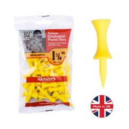 Masters Graduated Kunststoff-Tees | 1 3/4'' 30 Stück gelb