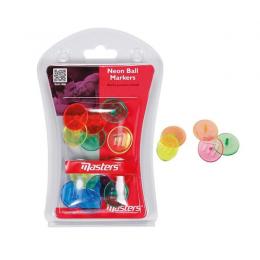 Masters Neon Ball-Markierer mixcolored 12 Stck.