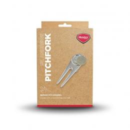 Masters St. Andrews Deluxe Pitchgabel mit Ballmarker silber