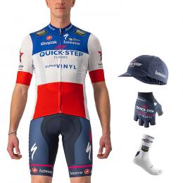 Maxi-Set (5-Teile) QUICK-STEP ALPHA VINYL Franz. Meister 22, für Herren, Fahrrad Angebot kostenlos vergleichen bei topsport24.com.