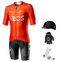 Maxi-Set TEAM INEOS Aero Race 6.0 Training 2020 (5 Teile), für Herren, Fahrradbe