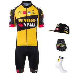 Maxi-Set TEAM JUMBO-VISMA 2021 (5 Teile), für Herren, Fahrradbekleidung