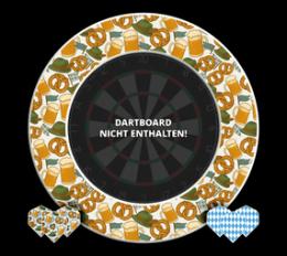 McDart Bierfest Dartboard Surround Set