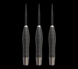 McDart Black Ring Torpedo Steeldart-Barrels - 24g