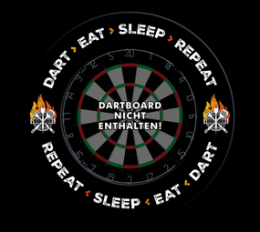 McDart Dartboard Surround - Dart Eat Sleep Repeat Angebot kostenlos vergleichen bei topsport24.com.